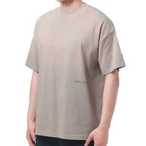 <span class=keywords><strong>T-shirts</strong></span> pour hommes à manches courtes, col rond, imprimé graphique vintage, streetwear, coupe ample, en coton - Product Image 3