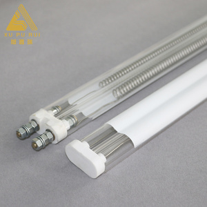 <span class=keywords><strong>Lampe</strong></span> chauffante infrarouge en fibre de carbone à faible inertie thermique, longueur d'onde 1,2-1,4 microns, pour chauffage de précision des matériaux thermosensibles - Product Image 1