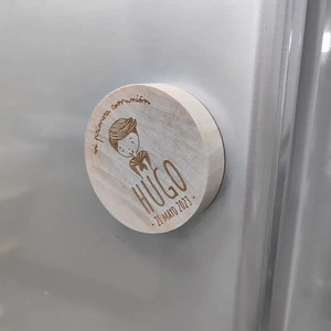 Abridores de Botellas de Madera al por Mayor, Decoración para Fiestas de Boda, Imán para Refrigerador, Herramienta de Bar, Magnético - Product Image 3