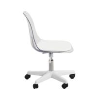 Chaise de levage à hauteur réglable pour bureau à domicile Chaise de bureau ergonomique au design moderne avec matériau PP pour activité et bureaux