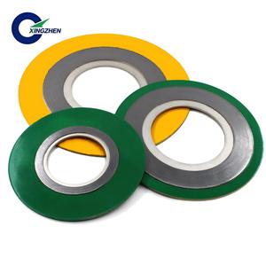 पीटफ फिलर स्टील पेपर सामग्री के साथ आंतरिक सर्पिल घाव गैसकेट धातु - Product Image 5