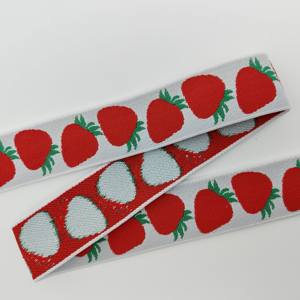 Bande élastique jacquard pour sous-vêtements, haute qualité, personnalisée, 30 cm, en nylon, imprimée, antidérapante, pour la couture - Product Image 1