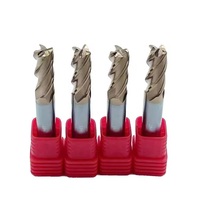 Fresa de extremo de carburo sólido Shiyu HRC55, herramienta de corte CNC para fresado cuadrado de metal, brocas de router