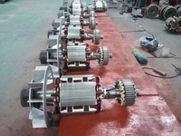 400kw 500kva 3 Phases 400v Alternateur sans balais 100% Fil de cuivre Alternateur synchrone AC Tête de générateur Type silencieux Option ATS