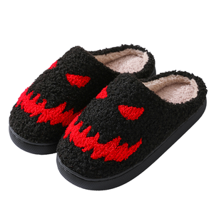 Wholesales Fuzzy Closed Toe for for Women Custom Print Stars Unisex Home Soft Non-slip PVC TPR Fashion Plush Fur