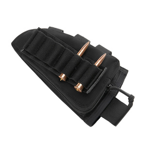 Almohadilla Ajustable de Nylon 500D para Apoyo de Mejillas <span class=keywords><strong>con</strong></span> Bolsa Lateral para Cargadores Tácticos - Product Image 4