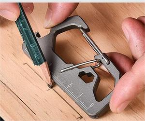 BST-TI phát hành nhanh chóng đa chức năng keychain xe Keychain khóa Keychain với dao mở chai Mặt dây chuyền - Product Image 6