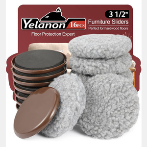 แผ่นรองขาเก้าอี้ผ้าอ็อกซ์ฟอร์ดกันลื่นป้องกันรอยขีดข่วนแผ่นป้องกันเฟอร์นิเจอร์สำหรับงานหนัก - Product Image 3