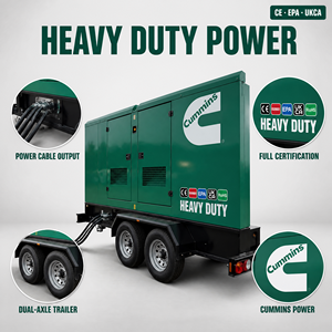 Generador Diésel Cummins Weichai de 30kVA, Tipo Silencioso, Alta Seguridad, Larga Vida Útil, Bajo Ruido, Fácil de Operar, Ahorro de Energía, Ecológico - Product Image 2