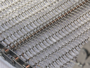 Nastro trasportatore a catena azionato a catena della cinghia dell'acciaio inossidabile di resistenza al calore del rifornimento della fabbrica per il processo di produzione alimentare - Product Image 5