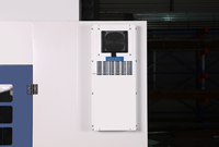 Scie à ruban horizontale industrielle automatique GB4250X avec moteur à engrenages 7,5 kW pour la découpe de l'acier