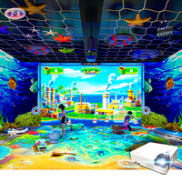 Directement de l'usine, jeu interactif de projection au sol/mur AR Joyful Sand Beach pour les aires de jeux et les parcs d'attractions