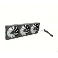 Ventilateur de boîtier d'ordinateur WGX-03 à haute performance de refroidissement, ventilateur PC RGB 120 mm, ventilateur RGB pour blocs de construction de jeux
