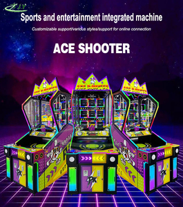 Máquina recreativa de tiro de bolas ACE Shooter operada con monedas JY |   Juego de Lanzamiento de Pelotas con Premios para Centros de Entretenimiento - Product Image 2