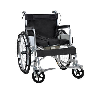 Hafif aktif manuel tekerlekli sandalye tıbbi katlanabilir karbon çelik tekerlekli sandalyeler devre dışı ve yaşlı insanlar için - Product Image 3