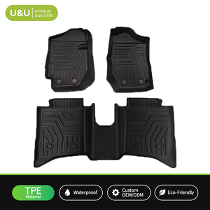 Tappetino Auto Personalizzato 5D in TPE Impermeabile, Resistente, Antiscivolo, Inodore, per Tutte le Stagioni, per Renault <span class=keywords><strong>Sandero</strong></span> - Product Image 1