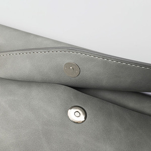 Maletín de Cuero con Logotipo Personalizado, <span class=keywords><strong>Carpeta</strong></span> de Sobres, Bolsa para Documentos, <span class=keywords><strong>Carpeta</strong></span> de Negocios de Cuero PU con Correa de Mano Extraíble - Product Image 4