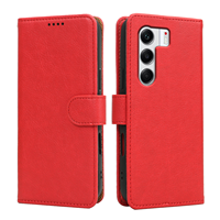 Coque de téléphone en cuir PU avec boucle magnétique pour Infinix Tecno Spark 8 Pro Camon 18i Premier Go 2021 Folio Wallet ShockProof Flip Cover