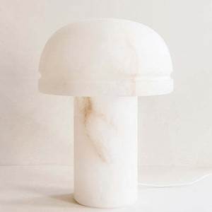 Mushroom <b>Table</b> <b>Lamp</b> Led Light Source E27 Bulb <b>Base</b> Switch Control Home Decor Lighting For Living Room Study Bedroom - Product Image 2