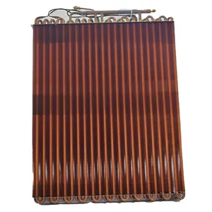 hot sale water cooled car air conditioner condenser water to air heat exchanger coil chiller fin tube finned heat exchanger