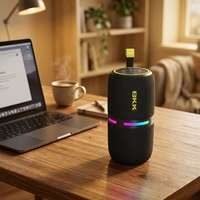 BKK 30W Auracast Enceinte Bluetooth Portable Puissante IPX6 Système Audio de Fête Haute Puissance Extérieur Haut de Gamme Qualité Sonore Supérieure