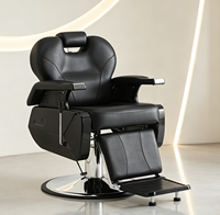 Chaise de barbier ergonomique, imperméable, facile à nettoyer et inclinable, best-seller