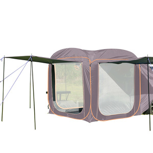 Carpa de Exterior Automática Plegable para 6-8 Personas, Protección UV, Doble Capa de Poliéster, Toldo Trasero para Coche, Refugio para Acampar - Product Image 3