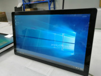 Moniteur tactile de 23.6 pouces à affichage vertical tout en un écran tactile pour la commande automatique de restaurant