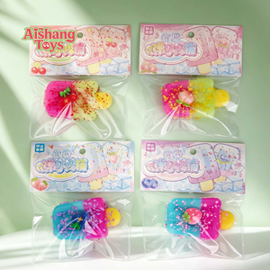 Squishies Kawaii Nuage Crème Glacée TPR Ultra Doux à Rebond Lent Jouet Sensoriel Anti-Stress pour Soulager l'Anxiété - Product Image 5