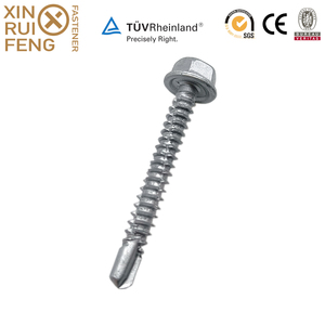 Viti autoforanti esagonali con rivestimento Ruspert premium e punta anti-schiacciamento per coperture e rivestimenti metallici - Product Image 1