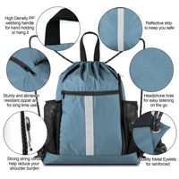 Sac de sport personnalisé pour le football, durable, fermeture éclair, sac à dos de sport pour la salle de sport en plein air, basketball, polyester imperméable