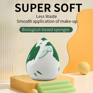 Trang điểm Sponge kép kết thúc Vegan brow brush lớn tạo nên phân hủy sinh học tàn ác miễn phí thực vật dựa sinh thái thân thiện bọt biển - Product Image 2