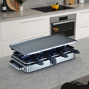 Portable PTFE antiadhésif en aluminium électrique <span class=keywords><strong>Raclette</strong></span> Grill Pan détachable Steak <span class=keywords><strong>Barbecue</strong></span> <span class=keywords><strong>pour</strong></span> Commercial ménage intérieur BBQ - Product Image 2