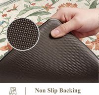 Tapis de cuisine moderne en PVC CR personnalisé, ensemble de tapis coussinés, adaptés aux animaux de compagnie, imperméables, anti-fatigue, antidérapants, lavables et réversibles
