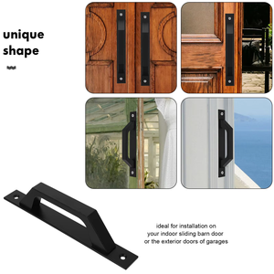 Heavy Duty Easy Install Hollow Wooden Sliding <b>Door</b> <b>Pull</b> White Flush Aluminum Alloy Closest <b>Door</b> <b>Handle</b> - Product Image 2