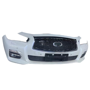 Pour <span class=keywords><strong>Infiniti</strong></span> QX50/QX60/<span class=keywords><strong>QX70</strong></span>/QX80 assemblage de pare-chocs de voiture avec radiateur phares Grille garde-boue capot capteur de Radar plastique article utilisé - Product Image 6