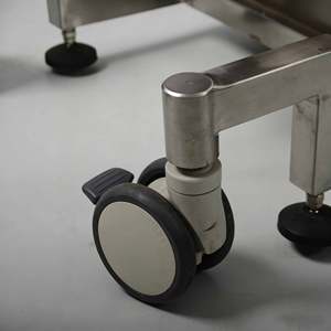 Table d'opération gynécologique et obstétricale électrique, lit d'accouchement manuel en acier pour hôpital - Product Image 5
