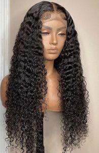 Parrucche Glueless Full Hd in pizzo per donne nere parrucche anteriori in pizzo riccio crespo capelli umani brasiliani grezzi Hd parrucche frontali in pizzo capelli umani - Product Image 3