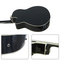 Wholesale Price Aiersi ODM OEM Custom Hand Made 4 String Cutway Electric Acoustic Bass Musical Instrument for Sale