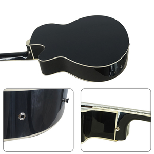 Giá Bán Buôn Aiersi ODM OEM Tùy Chỉnh Hand Made 4 Dây Cutway Electric Acoustic Bass Nhạc Cụ Để Bán - Product Image 3