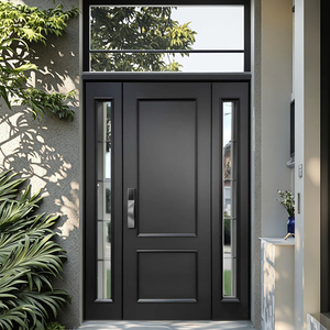 Custom-Made <span class=keywords><strong>porte</strong></span> antifurto in ferro battuto contemporaneo per ville magazzini appartamenti-sicurezza esterna di origine cina - Product Image 1