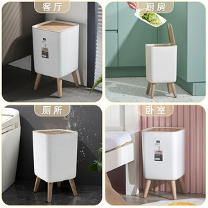 ถังขยะเฟยดา ซานเฮ ขนาด 10 ลิตร พร้อมฝาปิด สำหรับใช้ภายในอาคาร - Product Image 3