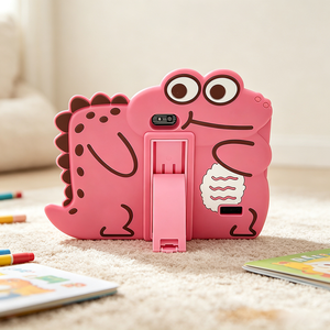 OEM <b>7</b>-Inch Kids Educational School Learning Games Dual Camera Android 15 4+64GB WiFi <b>Tablet</b> PC Anti-Drop Protective Case Toys - Product Image 1
