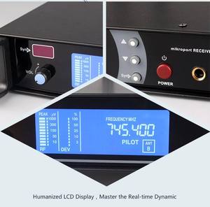 Micrófono Inalámbrico Profesional GAW-9000 UHF con Diversidad Real, Sistema Digital de Audio de Alta Fidelidad para Karaoke, Iglesia, Equipo de DJ - Product Image 4