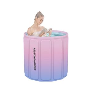 Baignoire portable avec plaque <span class=keywords><strong>de</strong></span> support solide Mini rangement Ne prend pas beaucoup <span class=keywords><strong>de</strong></span> place Conception à double drain - Product Image 1