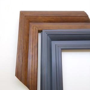 Wooden Decorative <b>Frame</b> Strips Solid Pine Wood Traditional Style Indoor Use Durable <b>Frame</b> Lines 98303 - Product Image 2