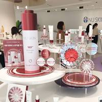 Meubles de magasin de minéraux personnalisés, idées de kiosque 3D en cristal pour centre commercial, vitrine de présentation de bijoux en verre pour boutique de détail