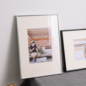 <span class=keywords><strong>Cadre</strong></span> <span class=keywords><strong>photo</strong></span> rectangulaire en alliage d'aluminium Modèle 2102 à suspendre au mur, format A3/A4, <span class=keywords><strong>pour</strong></span> photos et œuvres d'art, <span class=keywords><strong>cadre</strong></span> vierge - Product Image 1