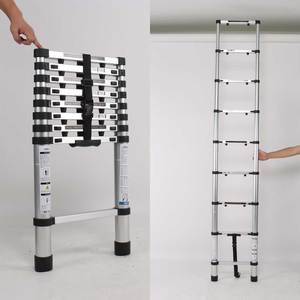 <span class=keywords><strong>Escalera</strong></span> telescópica <span class=keywords><strong>de</strong></span> <span class=keywords><strong>aluminio</strong></span> <span class=keywords><strong>de</strong></span> 9/11/13 peldaños, <span class=keywords><strong>plegable</strong></span>, <span class=keywords><strong>de</strong></span> doble peldaño, para exteriores, tipo telescópica. - Product Image 3