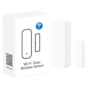 Tuya Smart WIFI <span class=keywords><strong>Sensor</strong></span> de puerta y ventana Inalámbrico Puerta inteligente Contacto magnético <span class=keywords><strong>Sensor</strong></span> abierto Funciona con la aplicación Tuya/Smart Life - Product Image 1